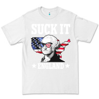 White funny george washington suck it england Premium Tee - DesigneFamous