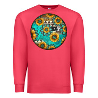 Cardinal Round western pattern Premium Sweatshirt - Jasminsmagicworld