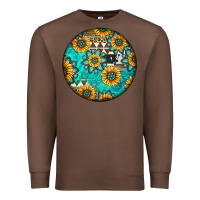 Chestnut Round western pattern Premium Sweatshirt - Jasminsmagicworld