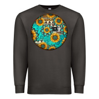 Smoke Round western pattern Premium Sweatshirt - Jasminsmagicworld