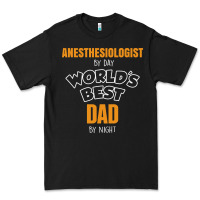 Black anesthesiologist by day worlds best dad by night fathers day Premium Tee - linhVisuals