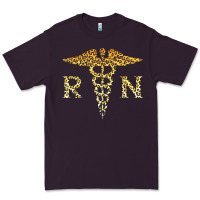 Plum rn registered nurse leopard lovely nursing student t shirt Premium Tee - linhVisuals