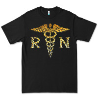 Rn Registered Nurse Leopard Lovely Nursing Student T Shirt Premium Tee | Teevron