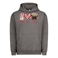 Pigment Tornado Peace Love Pugs Urban Hoodie - Jasminsmagicworld