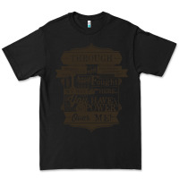Black labyrinth words Premium Tee - linhVisuals