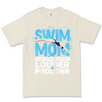 Bone womens swimmer swim mom louder prouder sports mother t shirt t shirt Premium Tee - linhVisuals