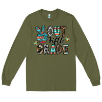 Army Green out fifth grade Long Sleeve Tee - CowhideDigitalArt