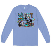 Colony Blue out fifth grade Long Sleeve Tee - CowhideDigitalArt