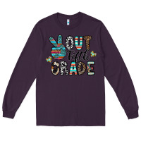 Plum out fifth grade Long Sleeve Tee - CowhideDigitalArt