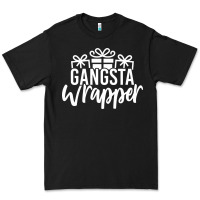 Black gangsta wrapper Premium Tee - linhVisuals
