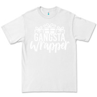 White gangsta wrapper Premium Tee - linhVisuals