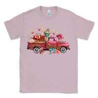 Lilac Western Valentines Day Truck Photography Love Side Classic Tee - FaDigitalArtStudio
