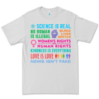 Dove Grey science is real , black lives matter , love is love , equality , kindn Premium Tee - linhVisuals