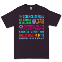 Plum science is real , black lives matter , love is love , equality , kindn Premium Tee - linhVisuals