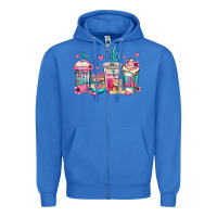 True Royal valentines day coffee Zipper Hoodie - Jasminsmagicworld