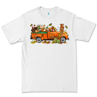 White thanksgiving truck with gnome bbs Premium Tee - BundleAndBundleShop