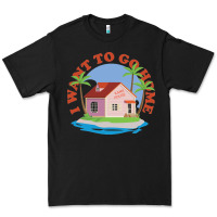 Black i want to go home Premium Tee - linhVisuals