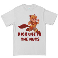 Dove Grey kick life in the nuts   squirrel girl Premium Tee - linhVisuals
