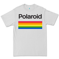 Polaroid Color Spectrum Horizontal Premium Tee | Teevron