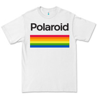 White polaroid color spectrum horizontal Premium Tee - linhVisuals