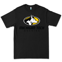 Black michigan tech huskies Premium Tee - linhVisuals
