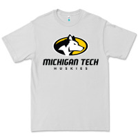 Dove Grey michigan tech huskies Premium Tee - linhVisuals