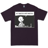 Plum my anxieties have anxieties   peanuts Premium Tee - linhVisuals