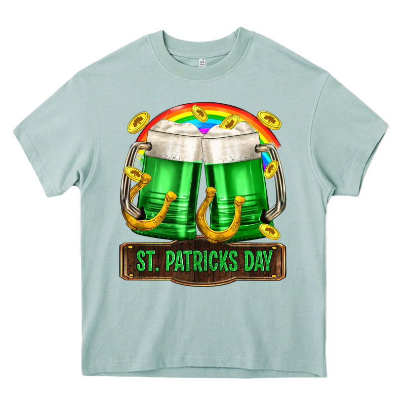 St. Patrick's Day Beer Heavy Core Tee by OliviaCreatesArt | Teevron
