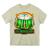 Mossy St. Patrick's Day beer Heavy Core Tee - OliviaCreatesArt