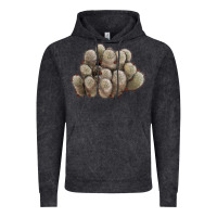 Vintage Black brown flowered cactus Vintage Hoodie - LillyAllenDesigns