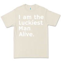 Bone luckiest man alive Premium Tee - linhVisuals