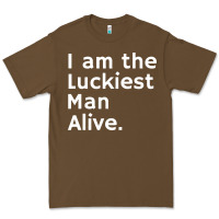 Cacao luckiest man alive Premium Tee - linhVisuals