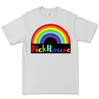 Dove Grey dick house Premium Tee - linhVisuals
