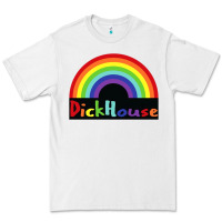 White dick house Premium Tee - linhVisuals