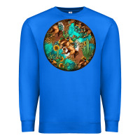 True Royal western pattern circle Premium Sweatshirt - Jasminsmagicworld