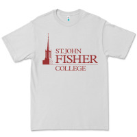 Dove Grey st. john fisher collage Premium Tee - linhVisuals