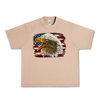 Burro Western American Flag Eagle Urban Heavy Tee - LillyAllenDesigns