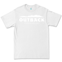 White Outback Steakhouse Premium Tee - linhVisuals