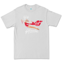 Dove Grey princess diana virgin atlantic fly atlantic Premium Tee - linhVisuals