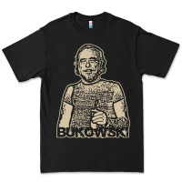 Black vintage charles bukowski Premium Tee - linhVisuals