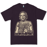 Plum vintage charles bukowski Premium Tee - linhVisuals