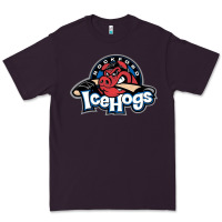 Plum Ice-Hogs Premium Tee - linhVisuals