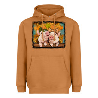Meerkat fall pigs Heavyweight Hoodie - Jasminsmagicworld