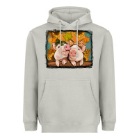 Moon Dust fall pigs Heavyweight Hoodie - Jasminsmagicworld