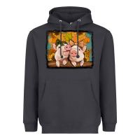 Smoke fall pigs Heavyweight Hoodie - Jasminsmagicworld