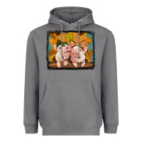 Storm fall pigs Heavyweight Hoodie - Jasminsmagicworld