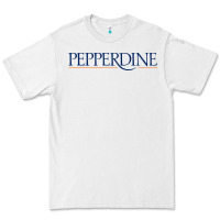 White Pepperdine University Premium Tee - linhVisuals