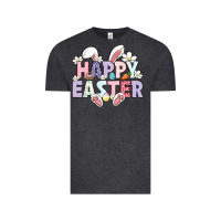 Vintage Black happy easter Vintage Tee - LillyAllenDesigns