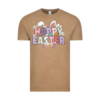 Vintage Coffee happy easter Vintage Tee - LillyAllenDesigns