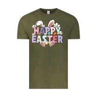 Vintage Olive happy easter Vintage Tee - LillyAllenDesigns